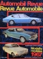 Preview: "Automobil Revue 67" Automobile-Yearbook 1967 (6964)